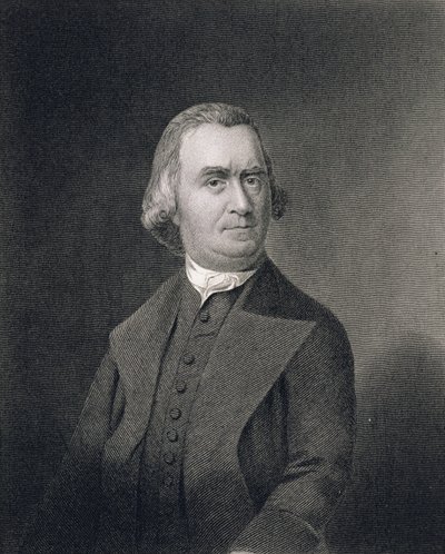 Samuel Adams, engraved by G.F. Storm after a drawing of the original by James Barton Longacre by John Singleton Copley